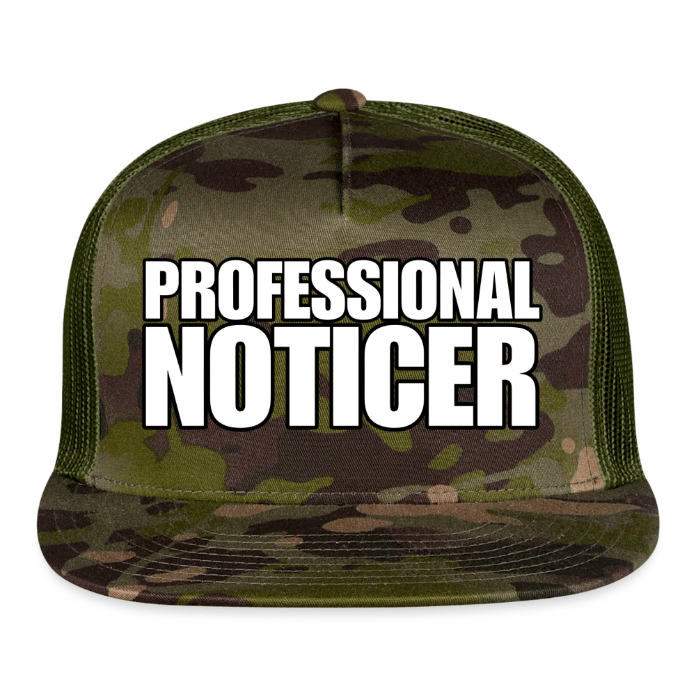 PROFESSIONAL NOTICER Trucker Hat - BAD GOYS CLUB