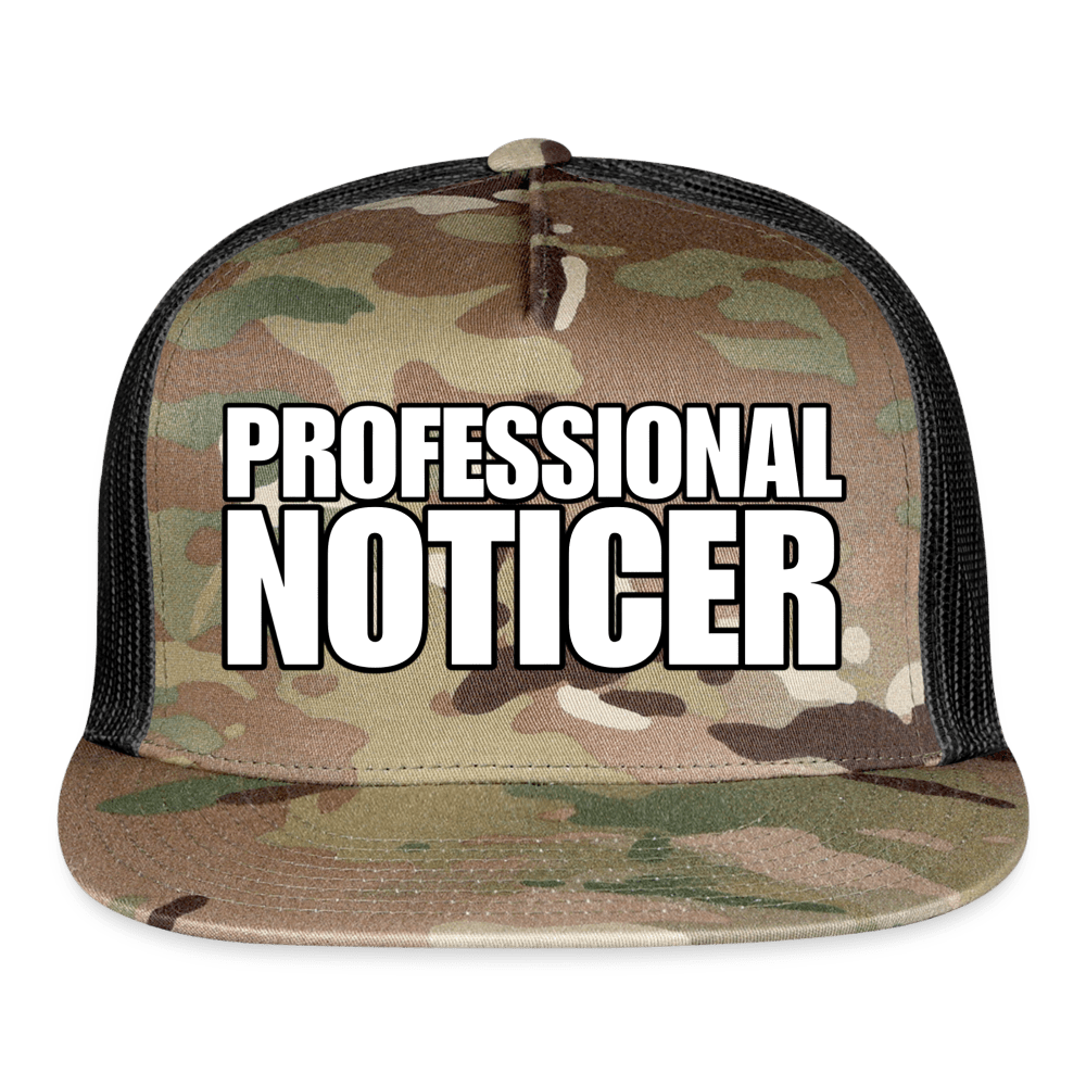 PROFESSIONAL NOTICER Trucker Hat - BAD GOYS CLUB