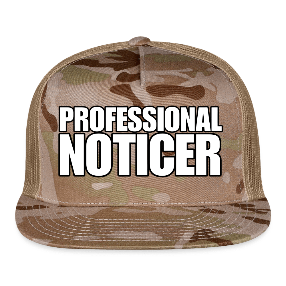 PROFESSIONAL NOTICER Trucker Hat - BAD GOYS CLUB