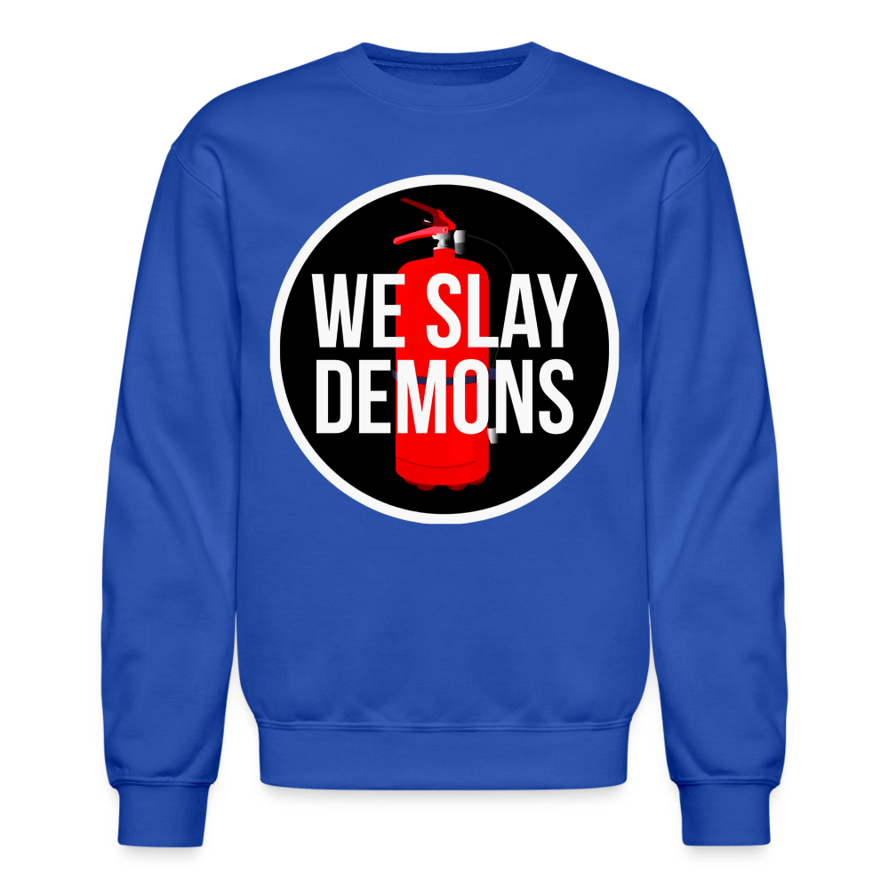 SLAY DEMONS Crewneck Sweatshirt - BAD GOYS CLUB