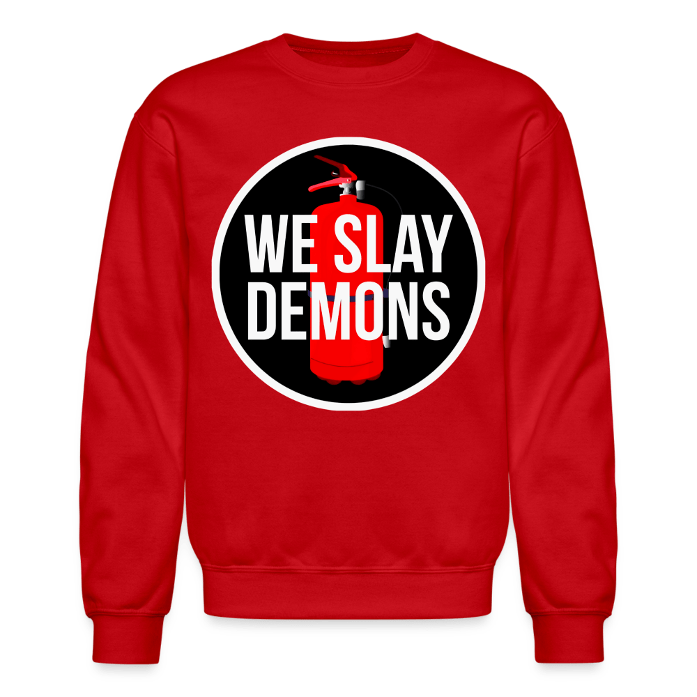 SLAY DEMONS Crewneck Sweatshirt - BAD GOYS CLUB