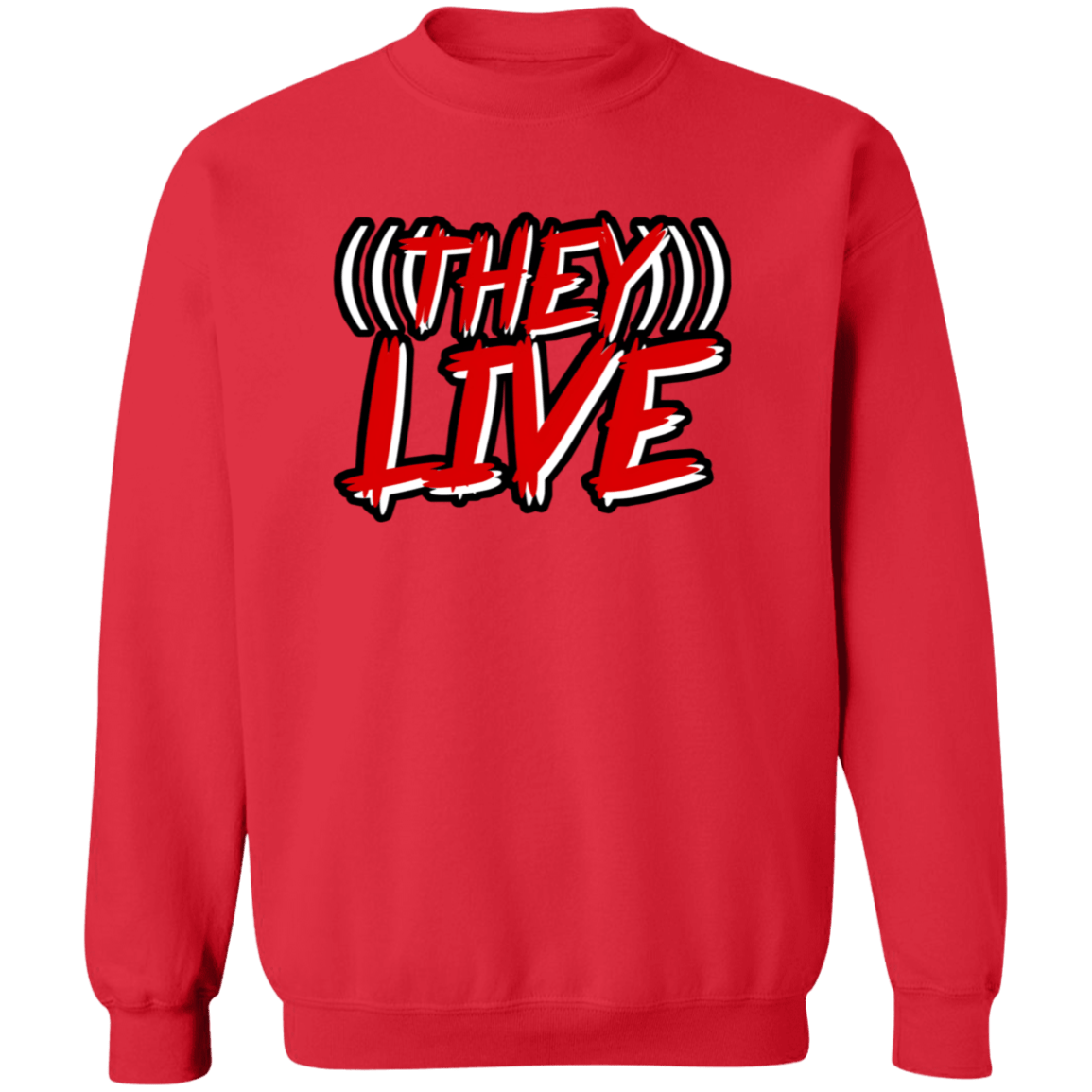 THEY LIVE Crewneck Sweatshirt - BAD GOYS CLUB