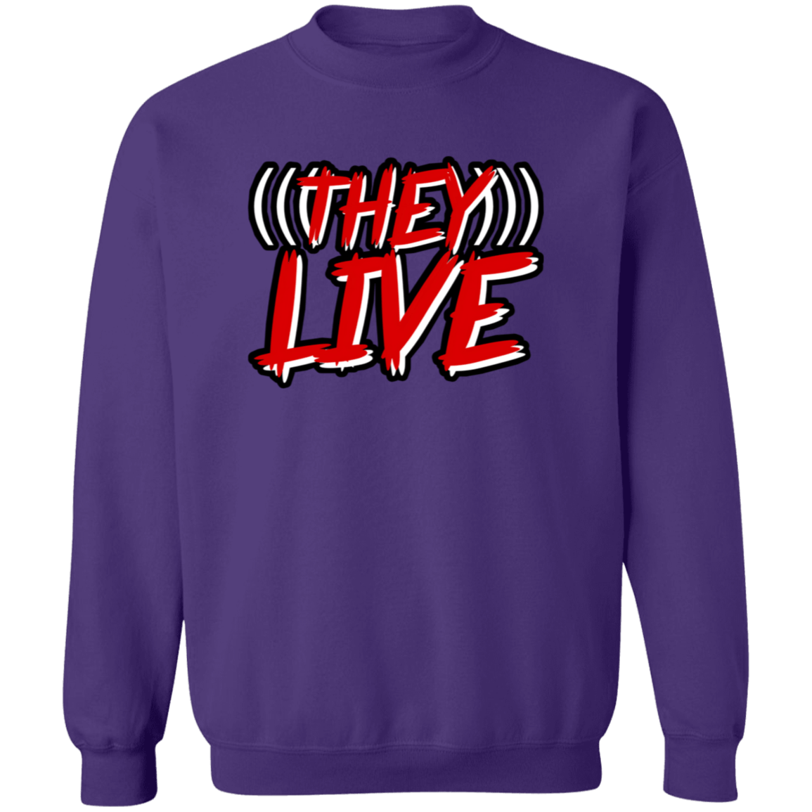 THEY LIVE Crewneck Sweatshirt - BAD GOYS CLUB