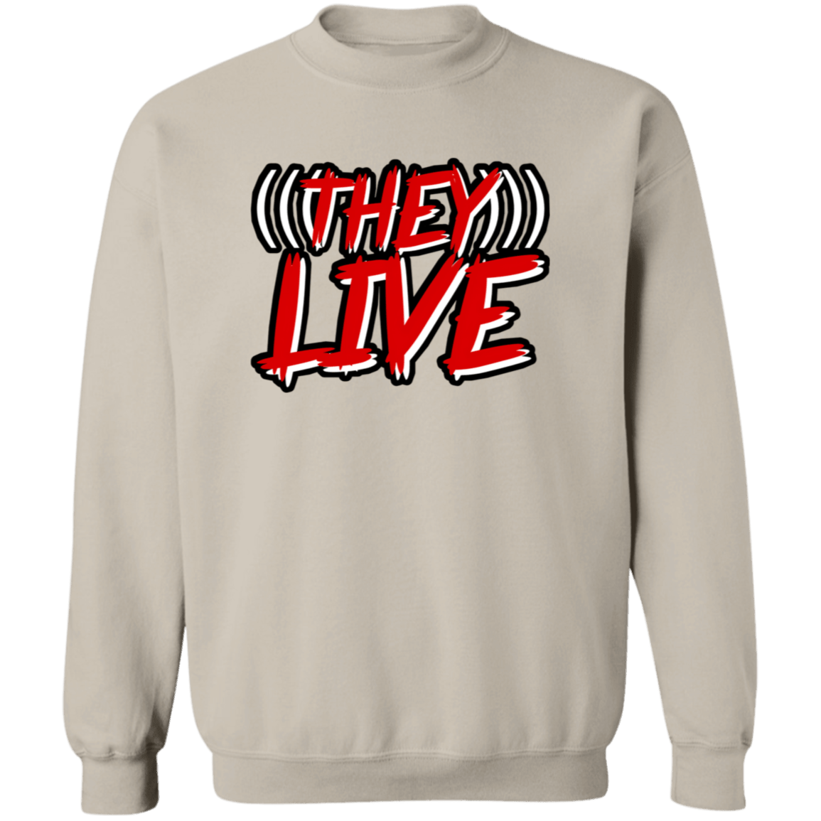 THEY LIVE Crewneck Sweatshirt - BAD GOYS CLUB