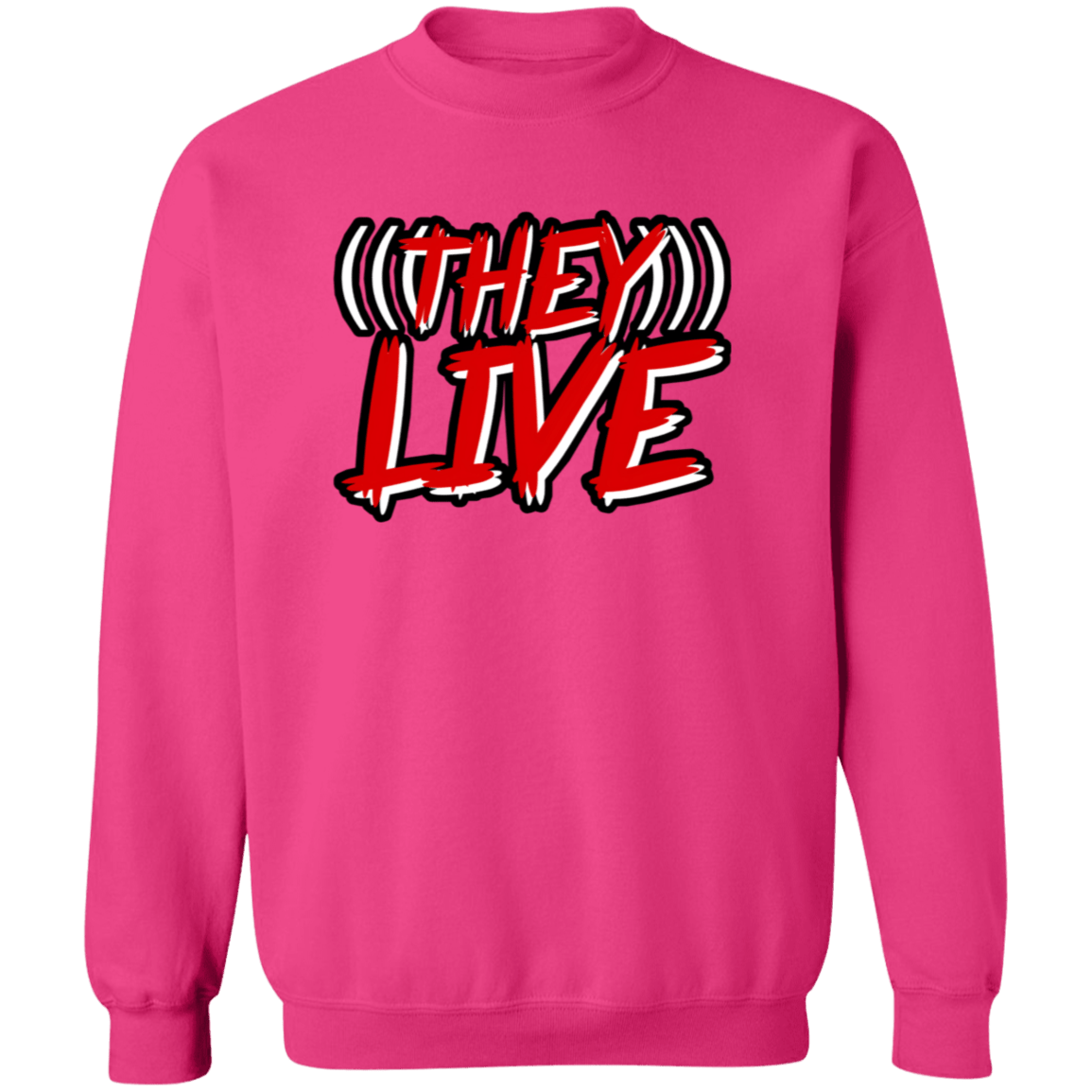 THEY LIVE Crewneck Sweatshirt - BAD GOYS CLUB