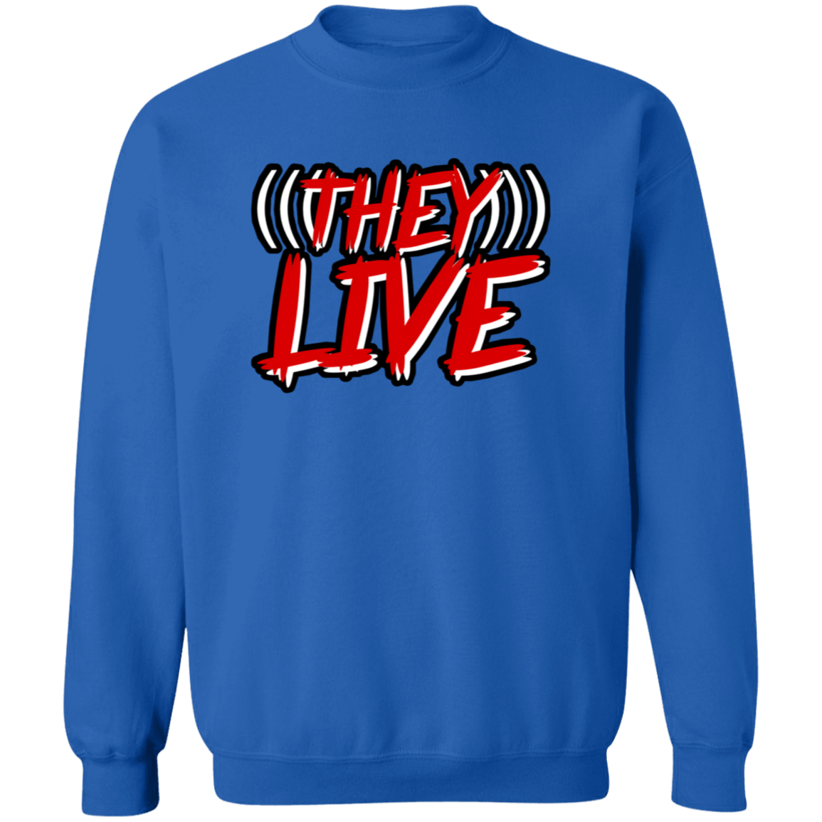 THEY LIVE Crewneck Sweatshirt - BAD GOYS CLUB