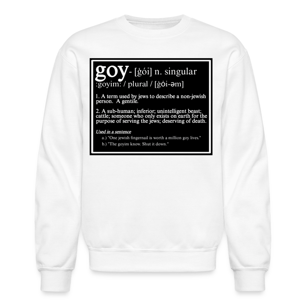 THIS IS WHAT THEY CALL YOU Crewneck Sweatshirt - BAD GOYS CLUB