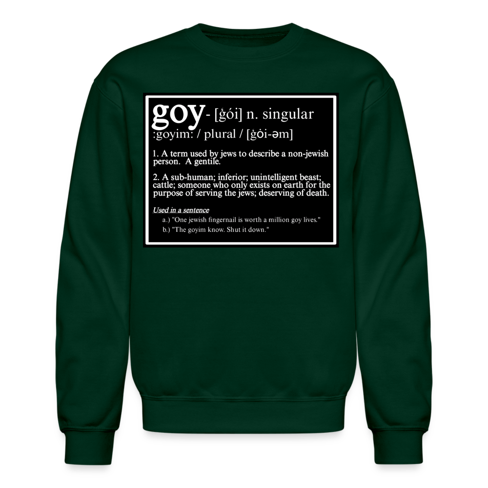 THIS IS WHAT THEY CALL YOU Crewneck Sweatshirt - BAD GOYS CLUB