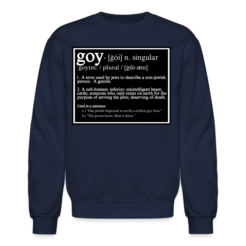 THIS IS WHAT THEY CALL YOU Crewneck Sweatshirt - BAD GOYS CLUB