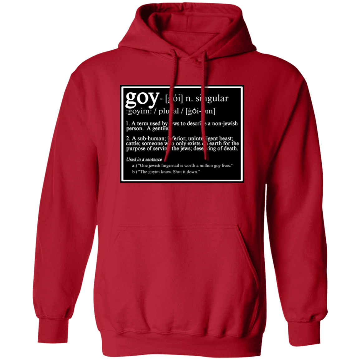 THIS IS WHAT THEY CALL YOU Hoodie - BAD GOYS CLUB