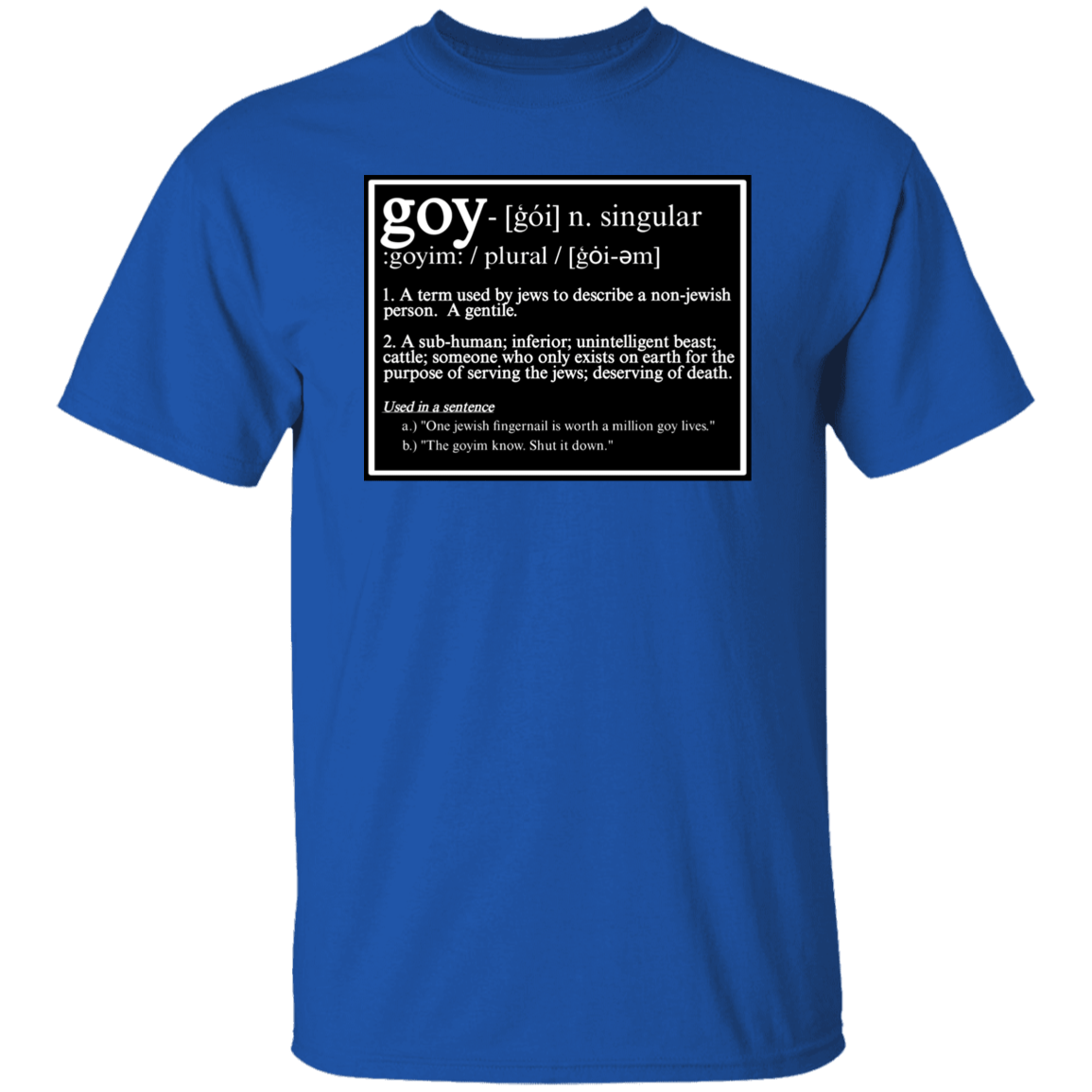 THIS IS WHAT THEY CALL YOU T-Shirt - BAD GOYS CLUB