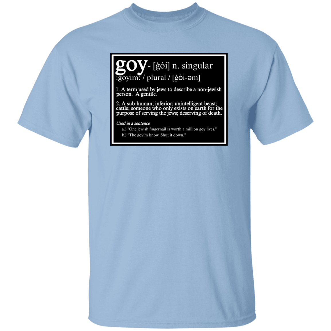 THIS IS WHAT THEY CALL YOU T-Shirt - BAD GOYS CLUB