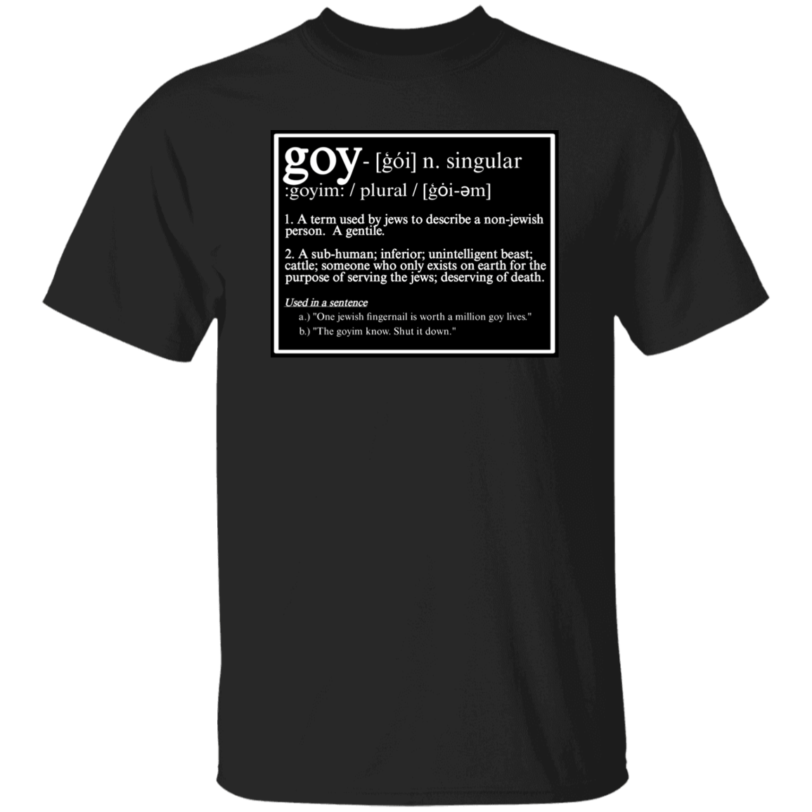 THIS IS WHAT THEY CALL YOU T-Shirt - BAD GOYS CLUB