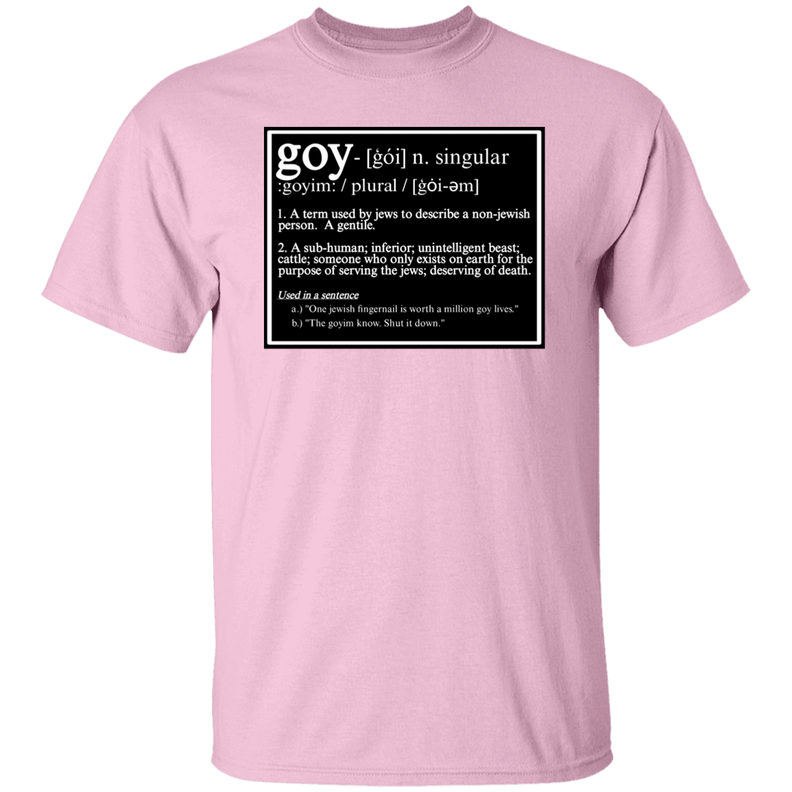 THIS IS WHAT THEY CALL YOU T-Shirt - BAD GOYS CLUB