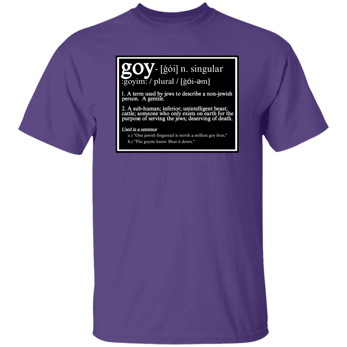 THIS IS WHAT THEY CALL YOU T-Shirt - BAD GOYS CLUB