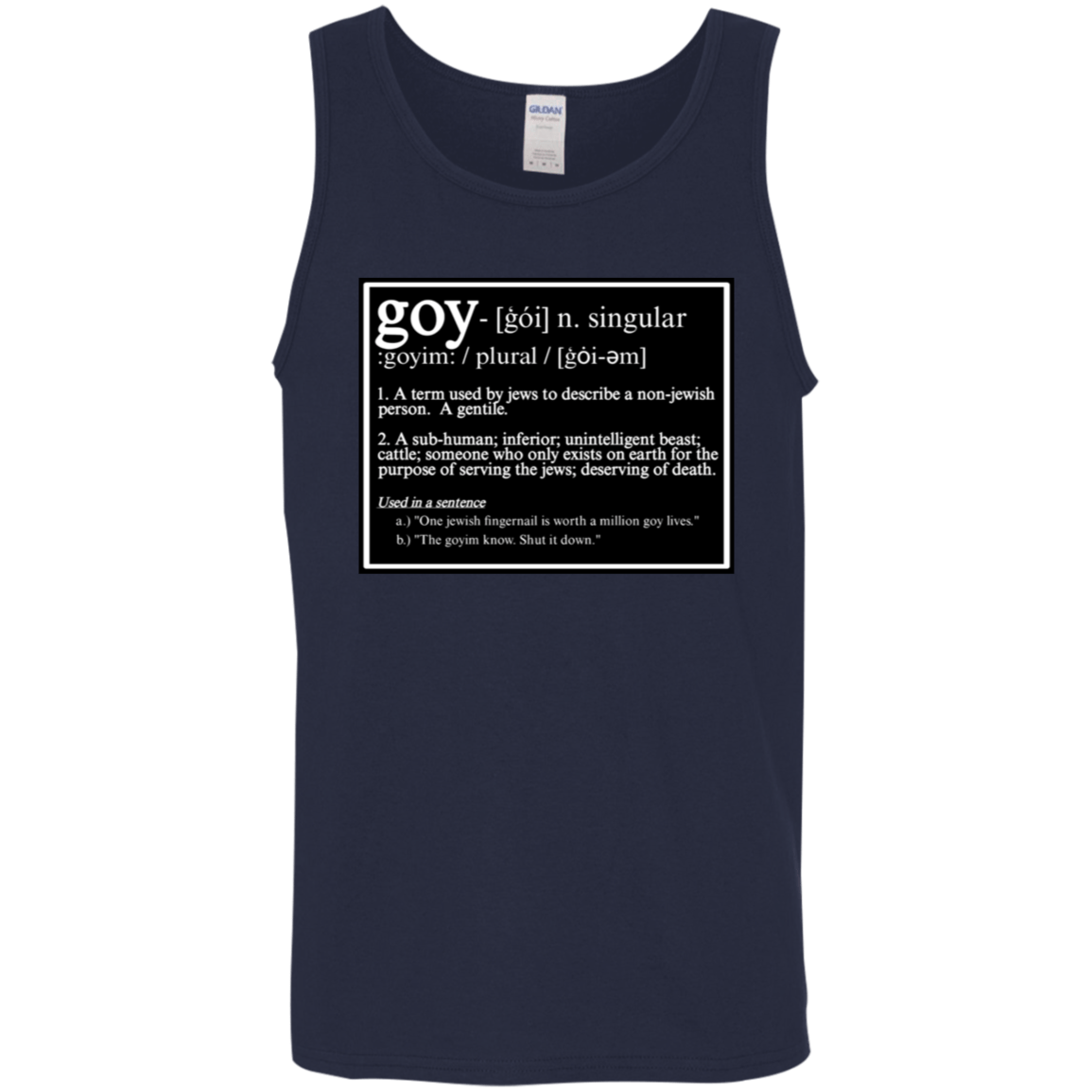 THIS IS WHAT THEY CALL YOU Tank Top - BAD GOYS CLUB