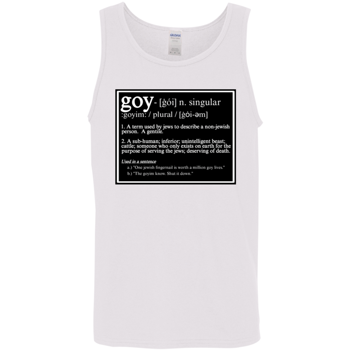 THIS IS WHAT THEY CALL YOU Tank Top - BAD GOYS CLUB