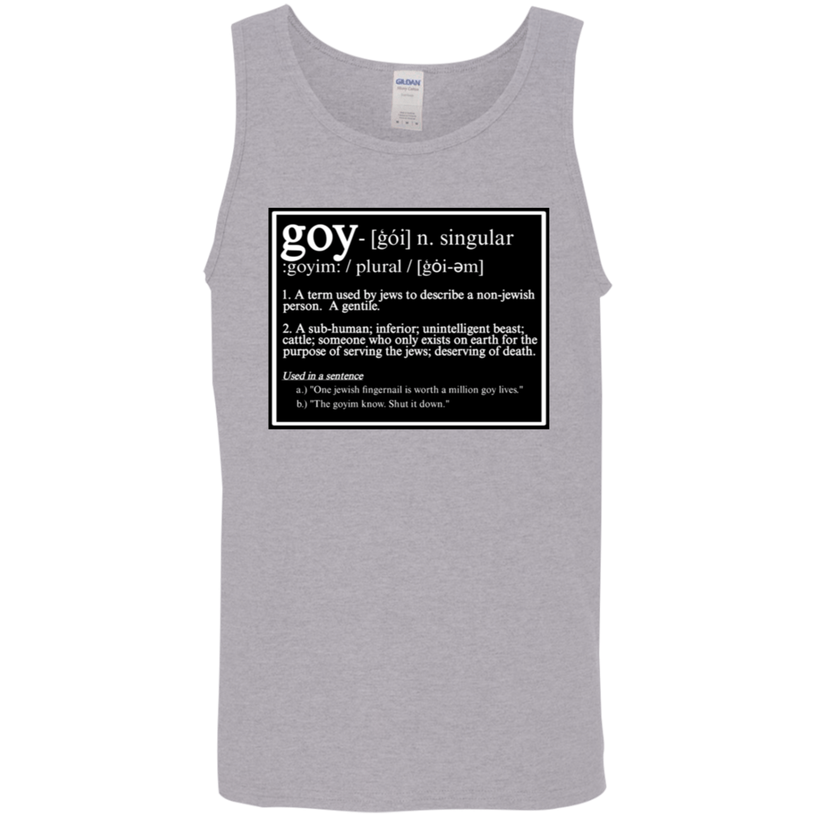 THIS IS WHAT THEY CALL YOU Tank Top - BAD GOYS CLUB