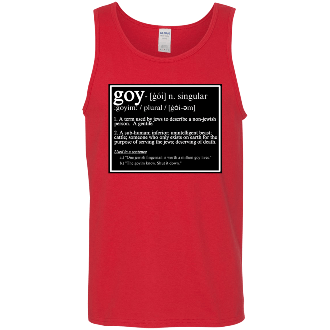 THIS IS WHAT THEY CALL YOU Tank Top - BAD GOYS CLUB