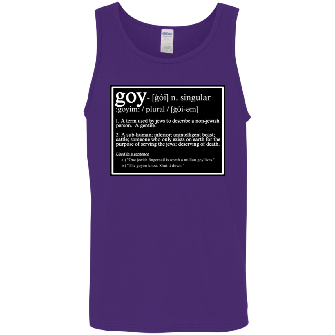 THIS IS WHAT THEY CALL YOU Tank Top - BAD GOYS CLUB