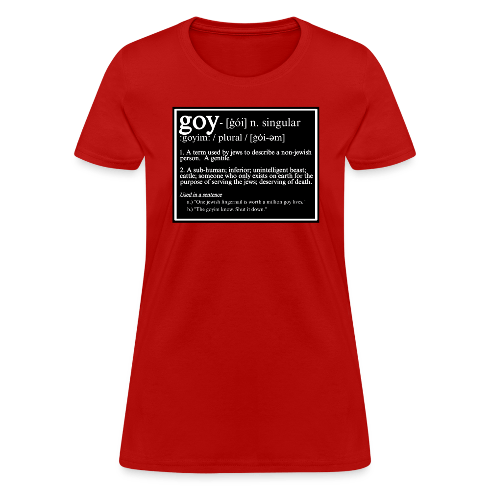 THIS IS WHAT THEY CALL YOU Women’s T-shirt - BAD GOYS CLUB