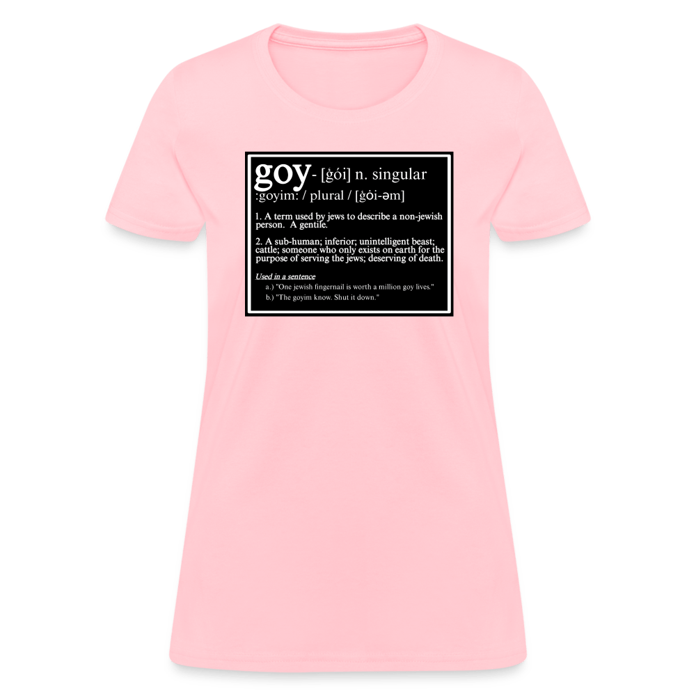 THIS IS WHAT THEY CALL YOU Women’s T-shirt - BAD GOYS CLUB