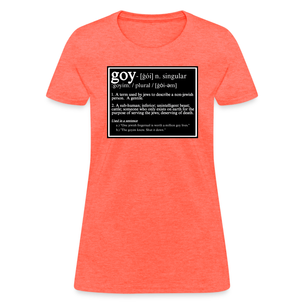 THIS IS WHAT THEY CALL YOU Women’s T-shirt - BAD GOYS CLUB