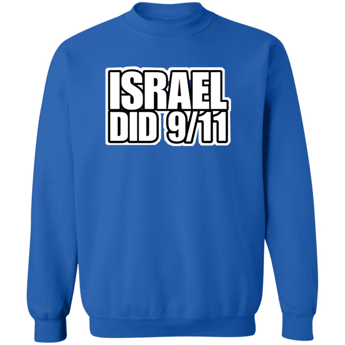 WHO DID 911? Crewneck Sweatshirt - BAD GOYS CLUB