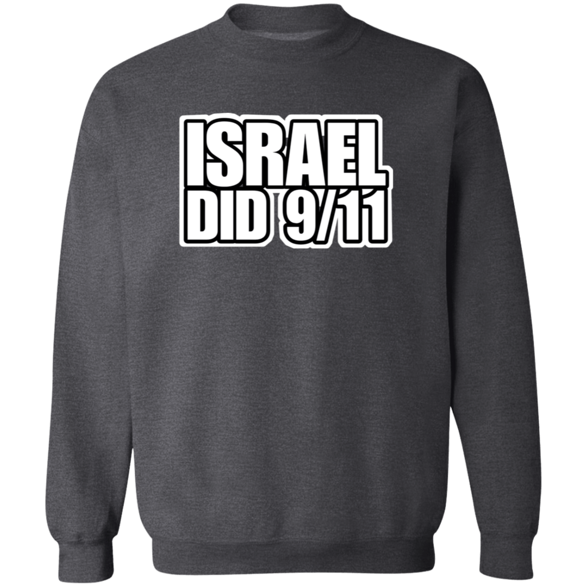 WHO DID 911? Crewneck Sweatshirt - BAD GOYS CLUB