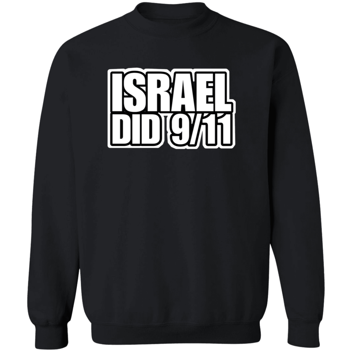 WHO DID 911? Crewneck Sweatshirt - BAD GOYS CLUB