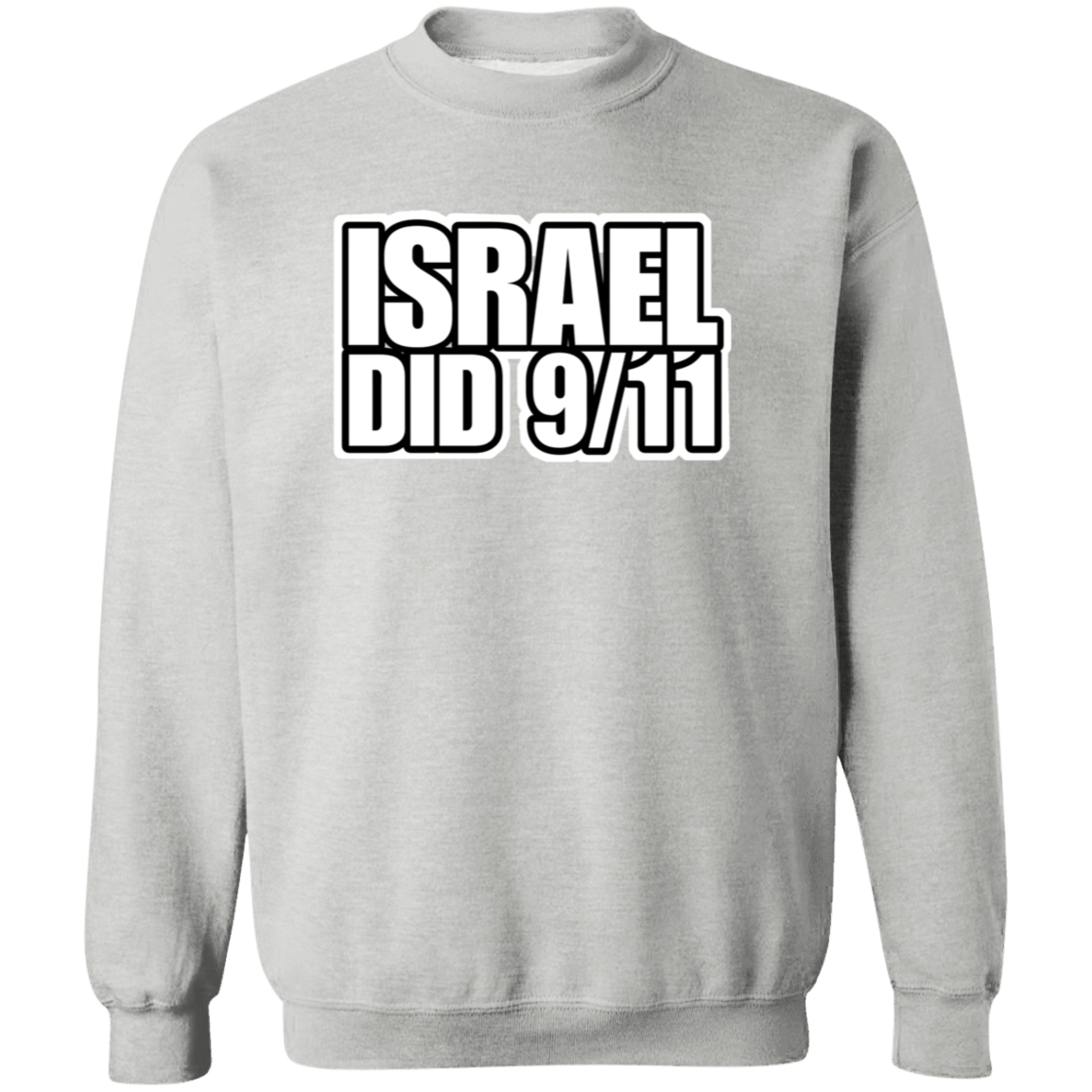 WHO DID 911? Crewneck Sweatshirt - BAD GOYS CLUB