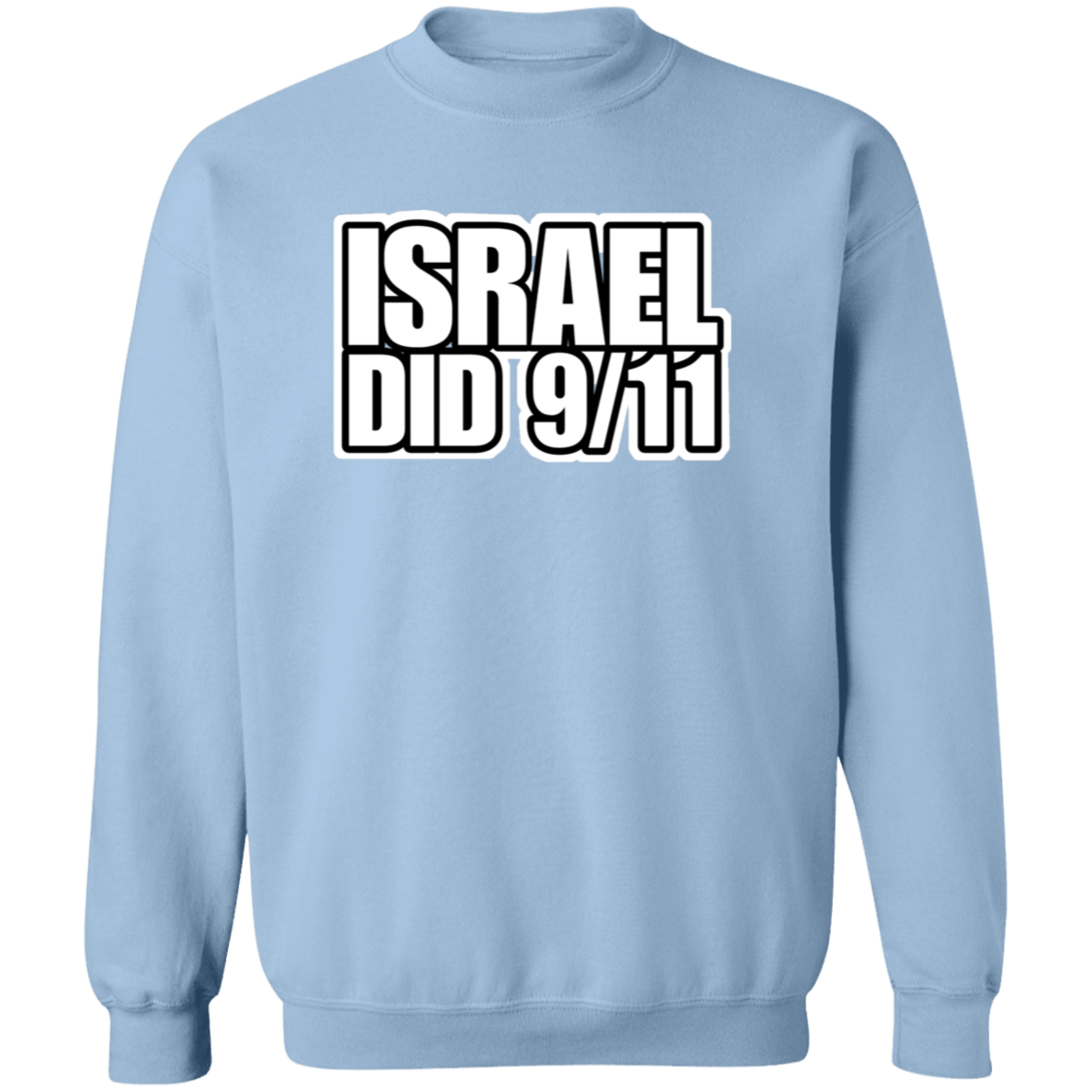 WHO DID 911? Crewneck Sweatshirt - BAD GOYS CLUB