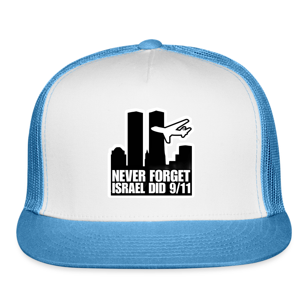 WHO DID 911 Trucker Hat - BAD GOYS CLUB