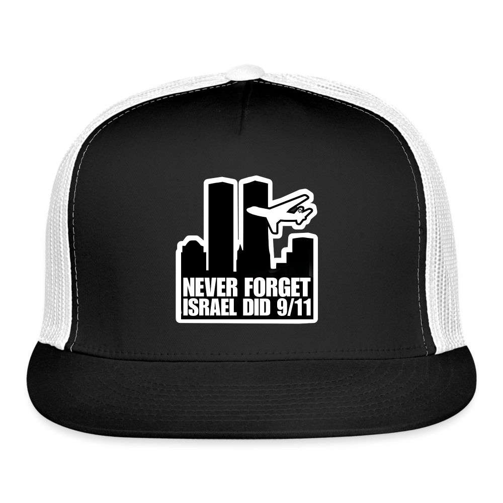 WHO DID 911 Trucker Hat - BAD GOYS CLUB