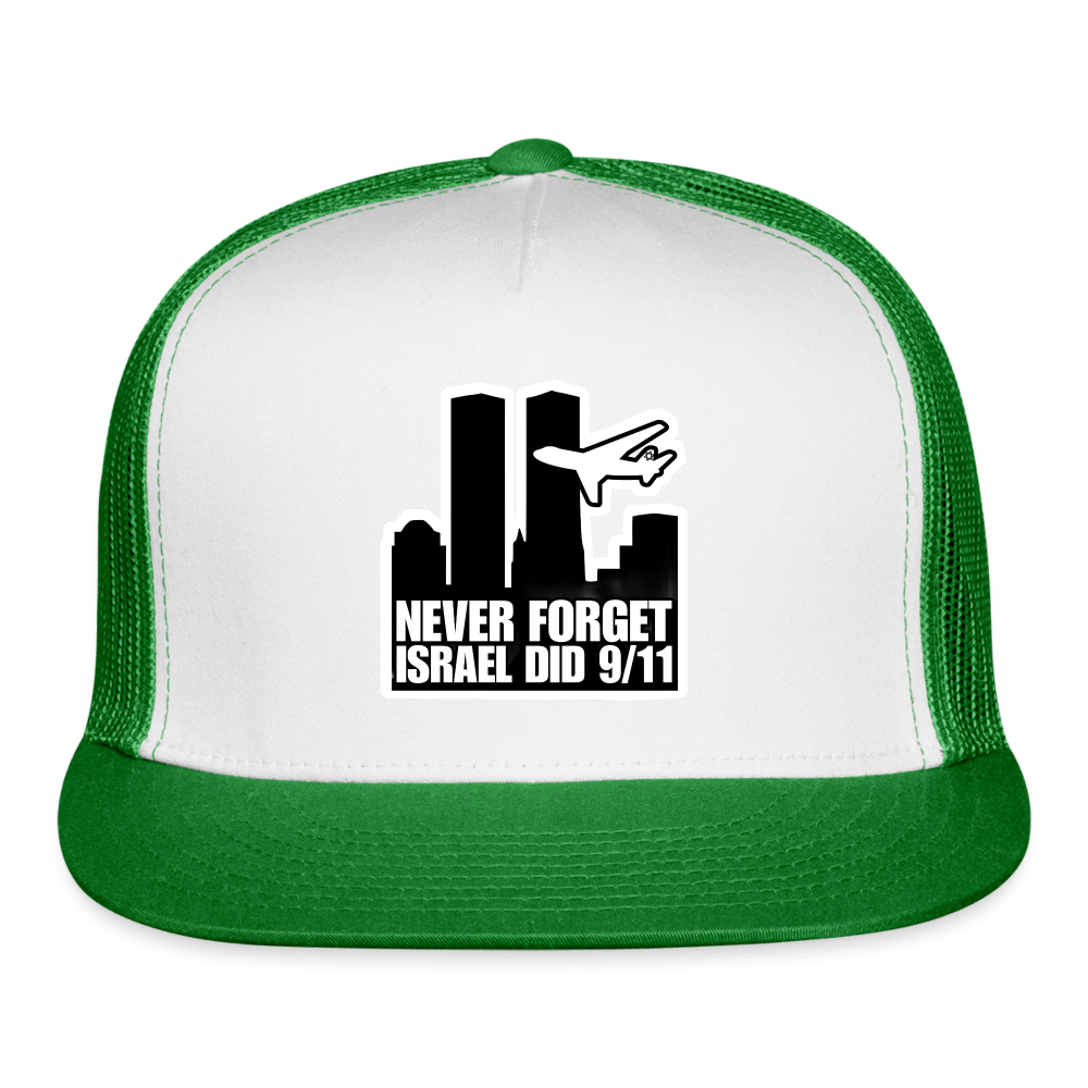 WHO DID 911 Trucker Hat - BAD GOYS CLUB