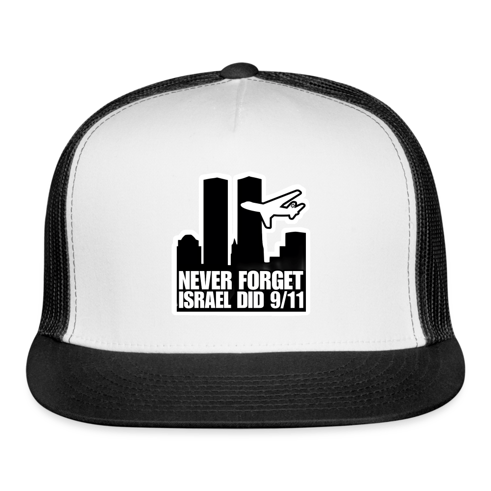 WHO DID 911 Trucker Hat - BAD GOYS CLUB