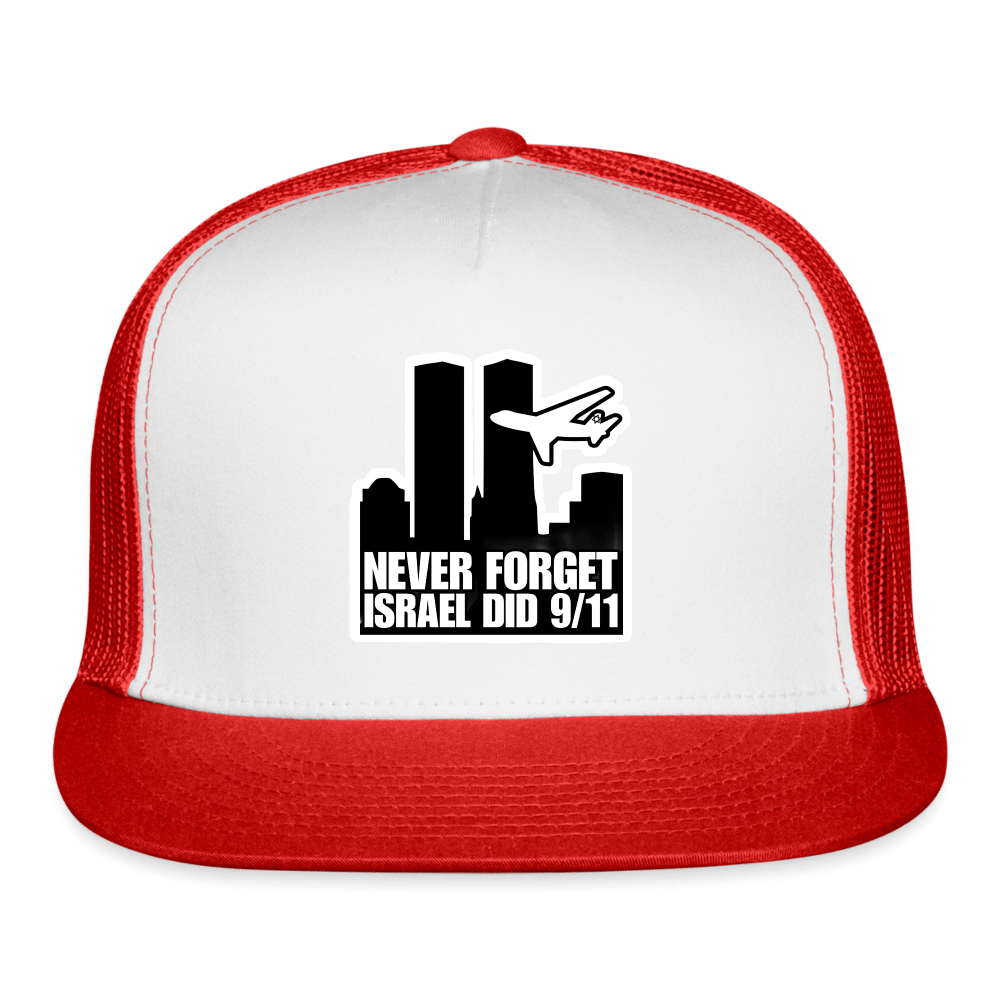 WHO DID 911 Trucker Hat - BAD GOYS CLUB