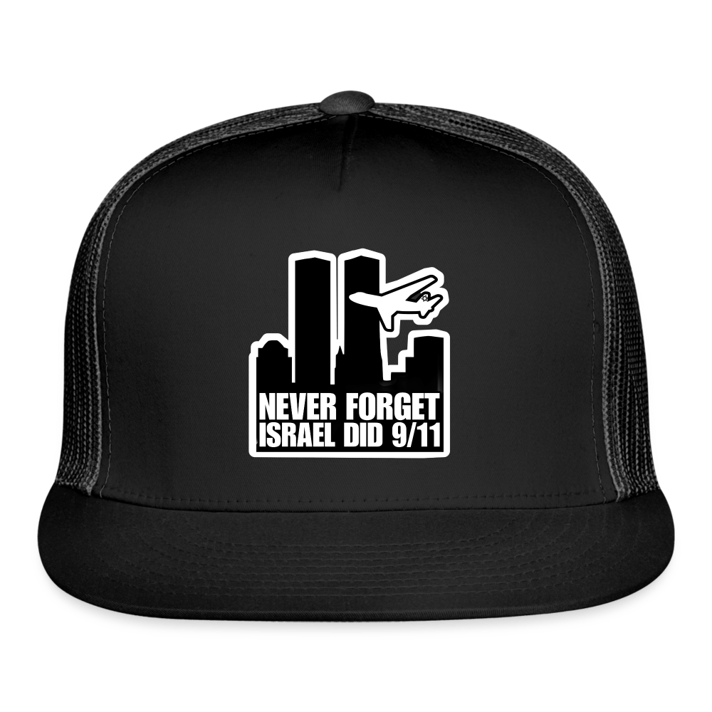 WHO DID 911 Trucker Hat - BAD GOYS CLUB