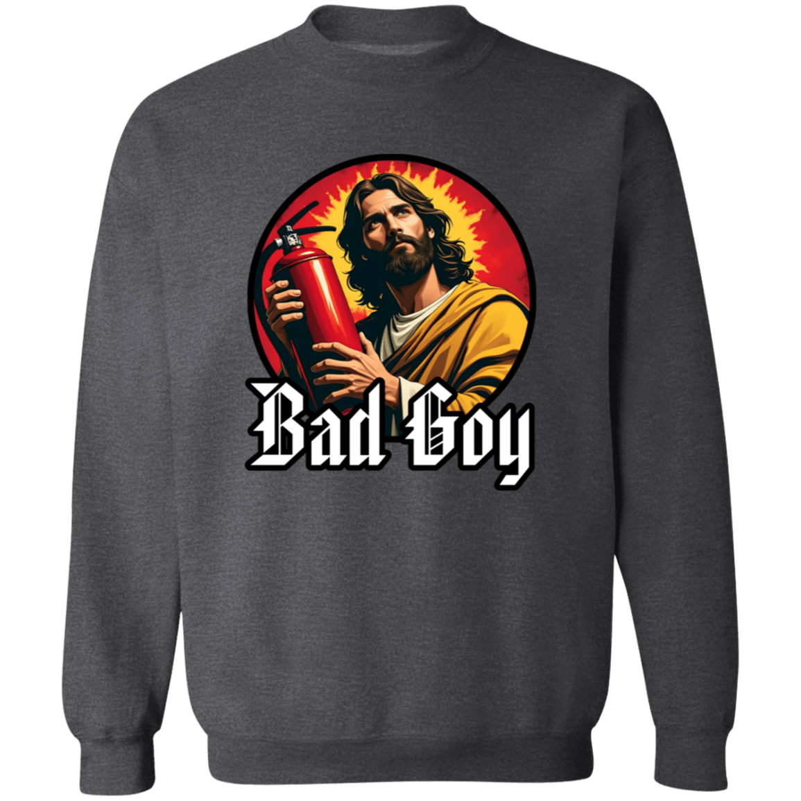 WWJD Crewneck Sweatshirt - BAD GOYS CLUB