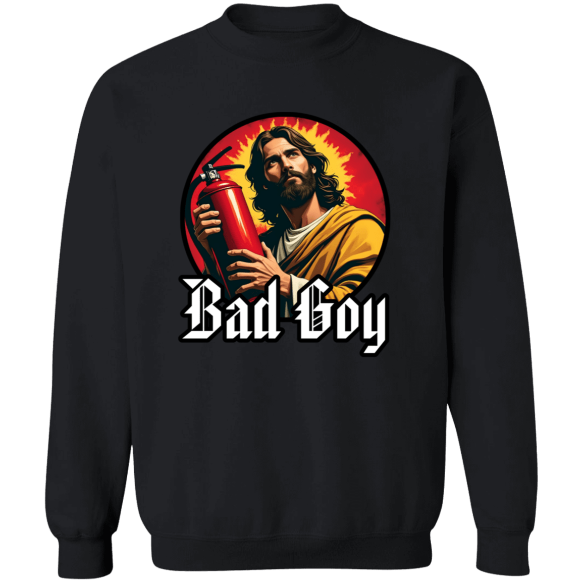 WWJD Crewneck Sweatshirt - BAD GOYS CLUB