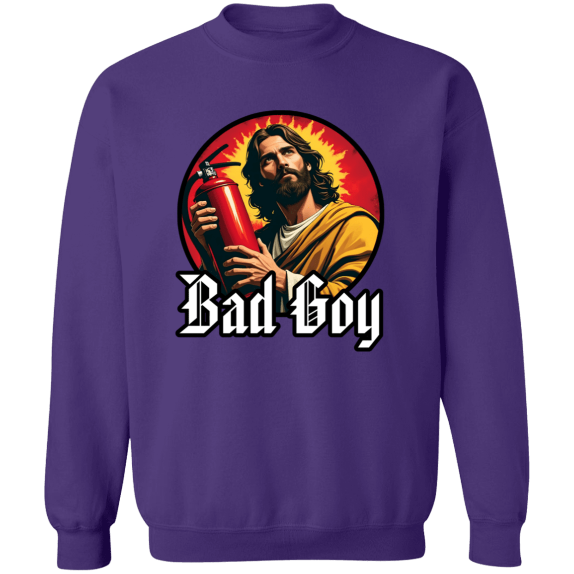 WWJD Crewneck Sweatshirt - BAD GOYS CLUB