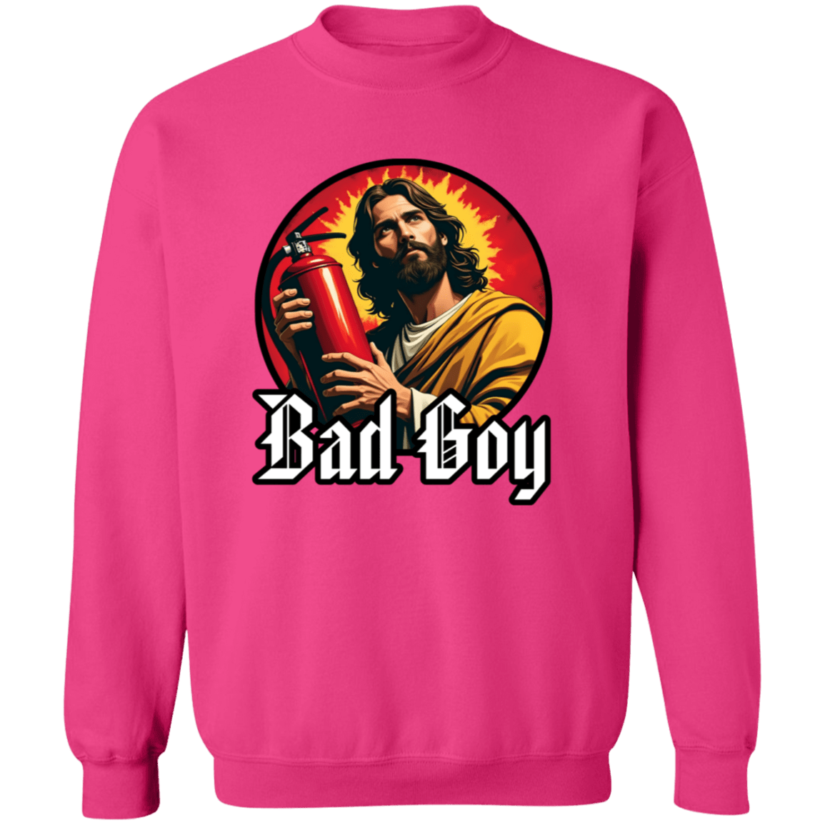 WWJD Crewneck Sweatshirt - BAD GOYS CLUB