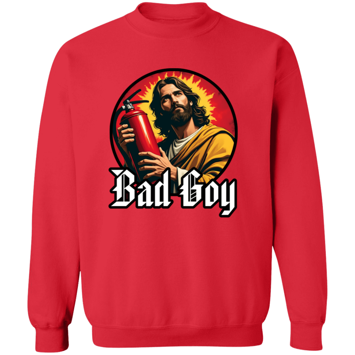 WWJD Crewneck Sweatshirt - BAD GOYS CLUB