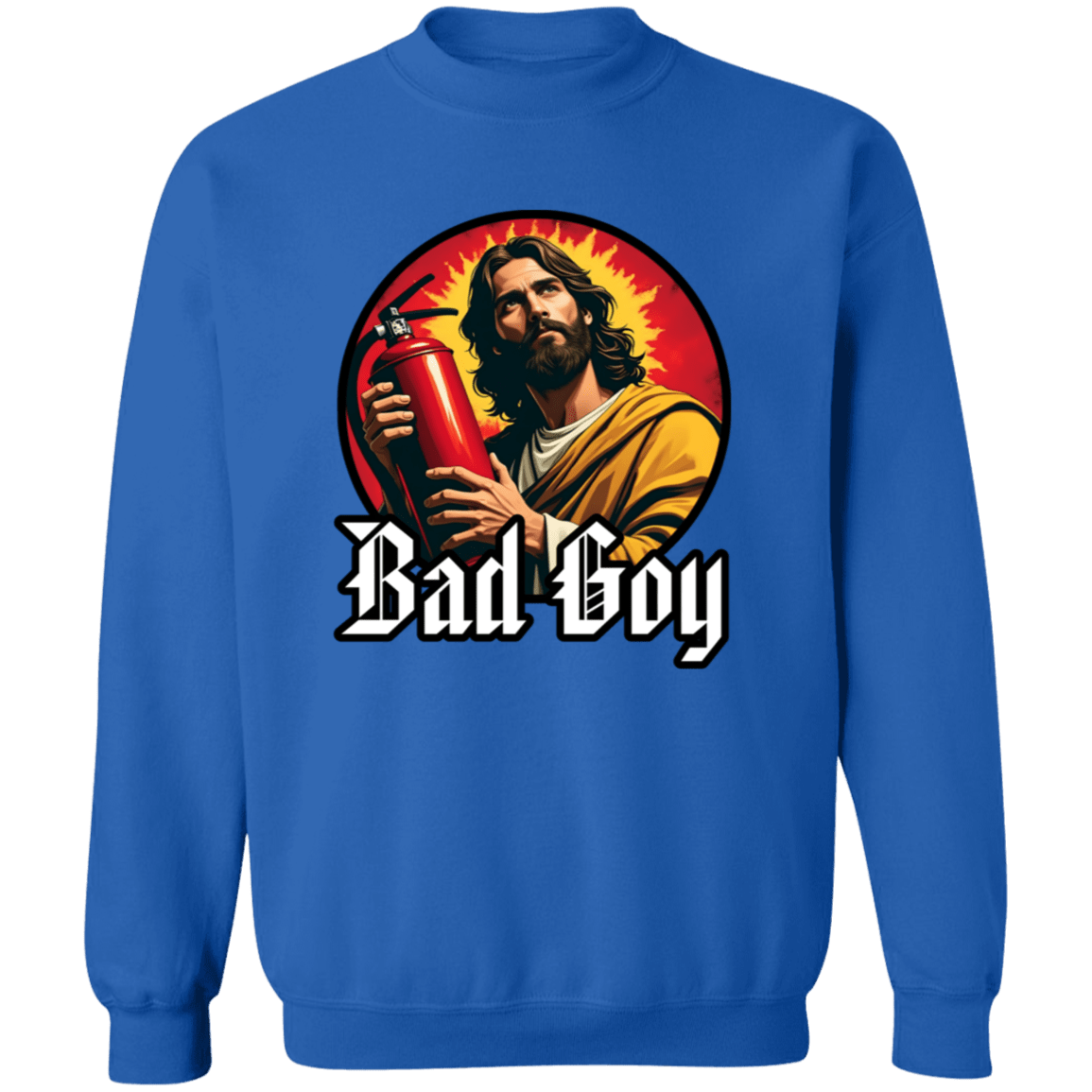 WWJD Crewneck Sweatshirt - BAD GOYS CLUB