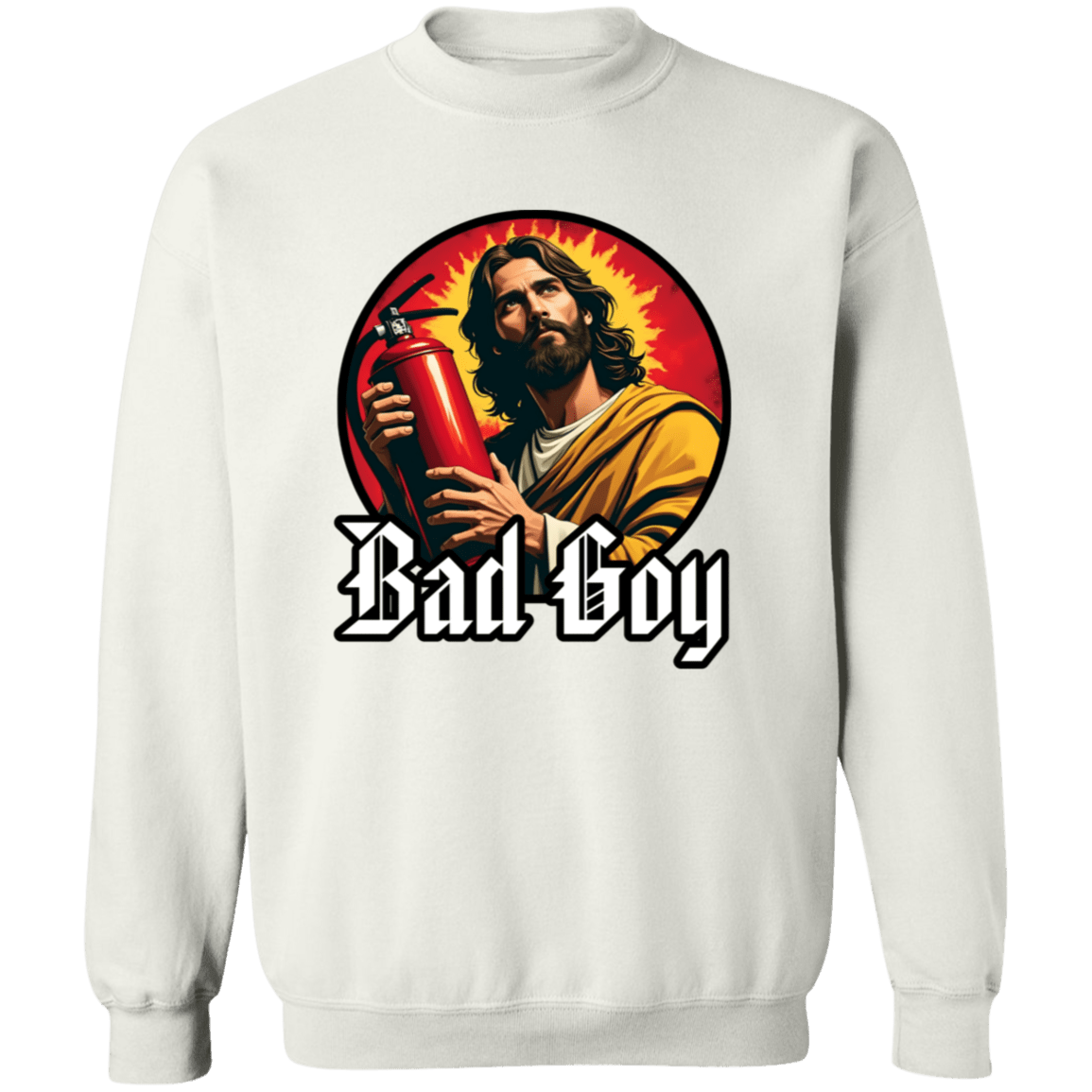 WWJD Crewneck Sweatshirt - BAD GOYS CLUB