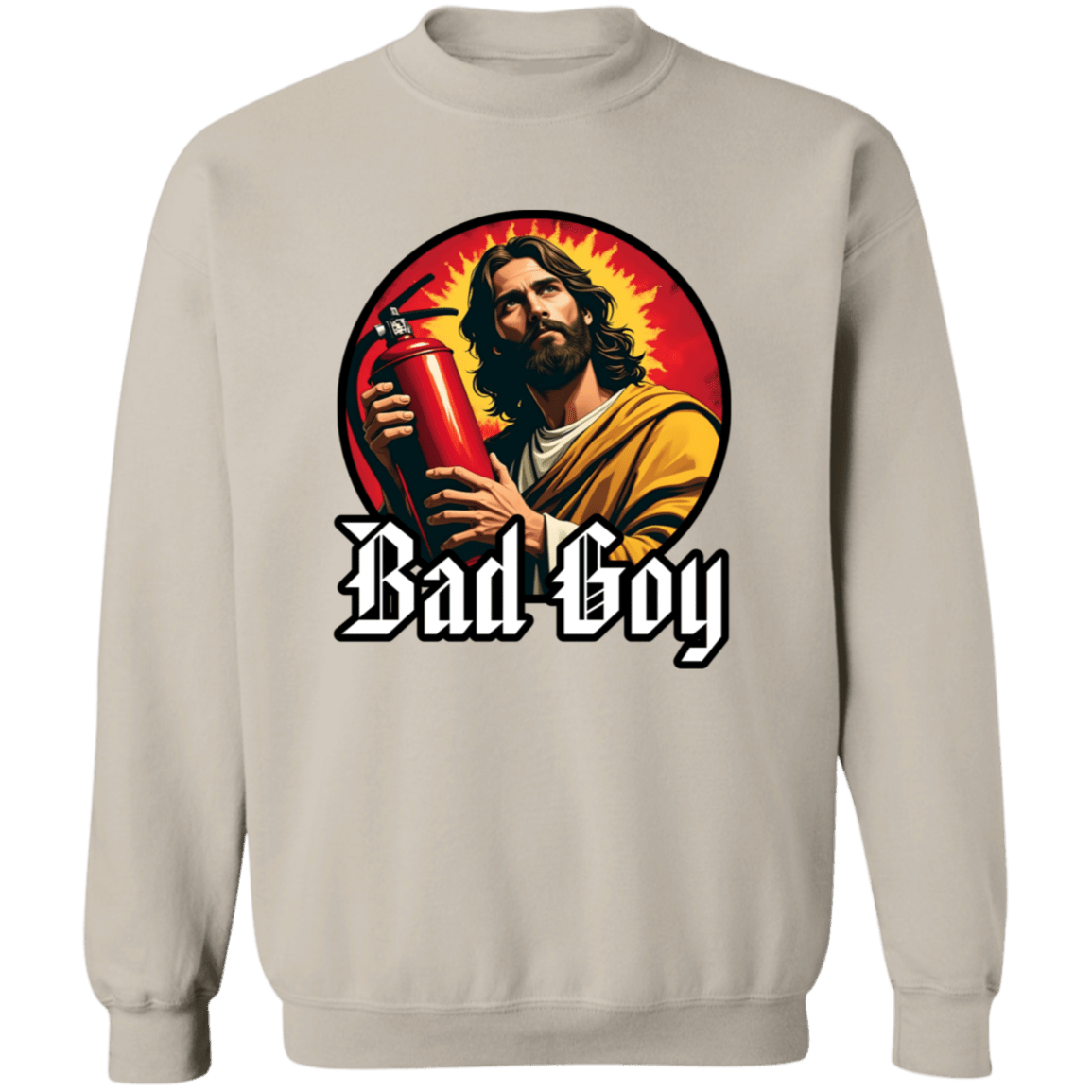 WWJD Crewneck Sweatshirt - BAD GOYS CLUB