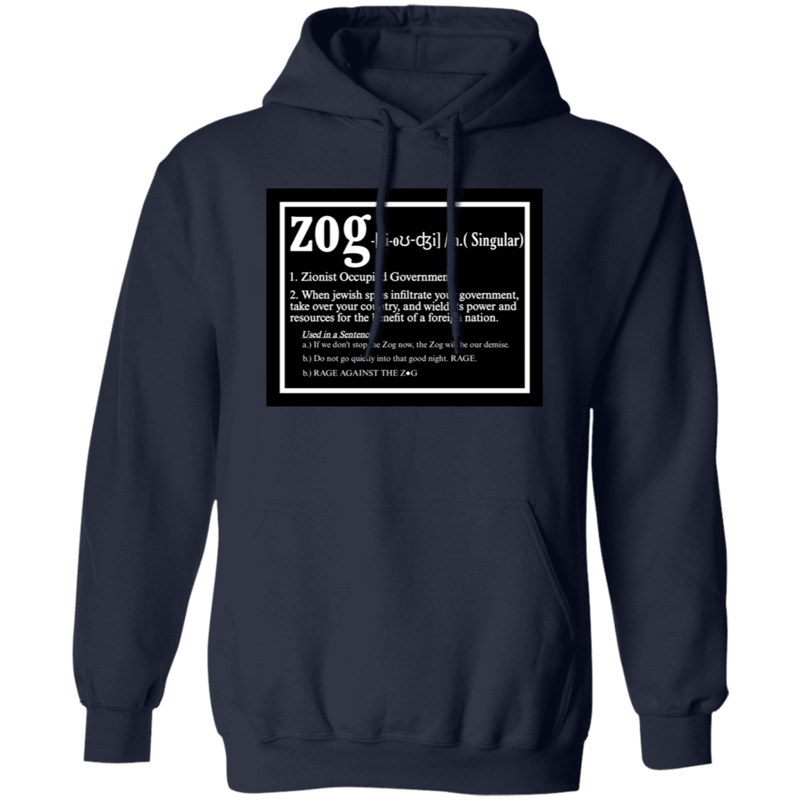 ZOG DEFINED Hoodie - BAD GOYS CLUB