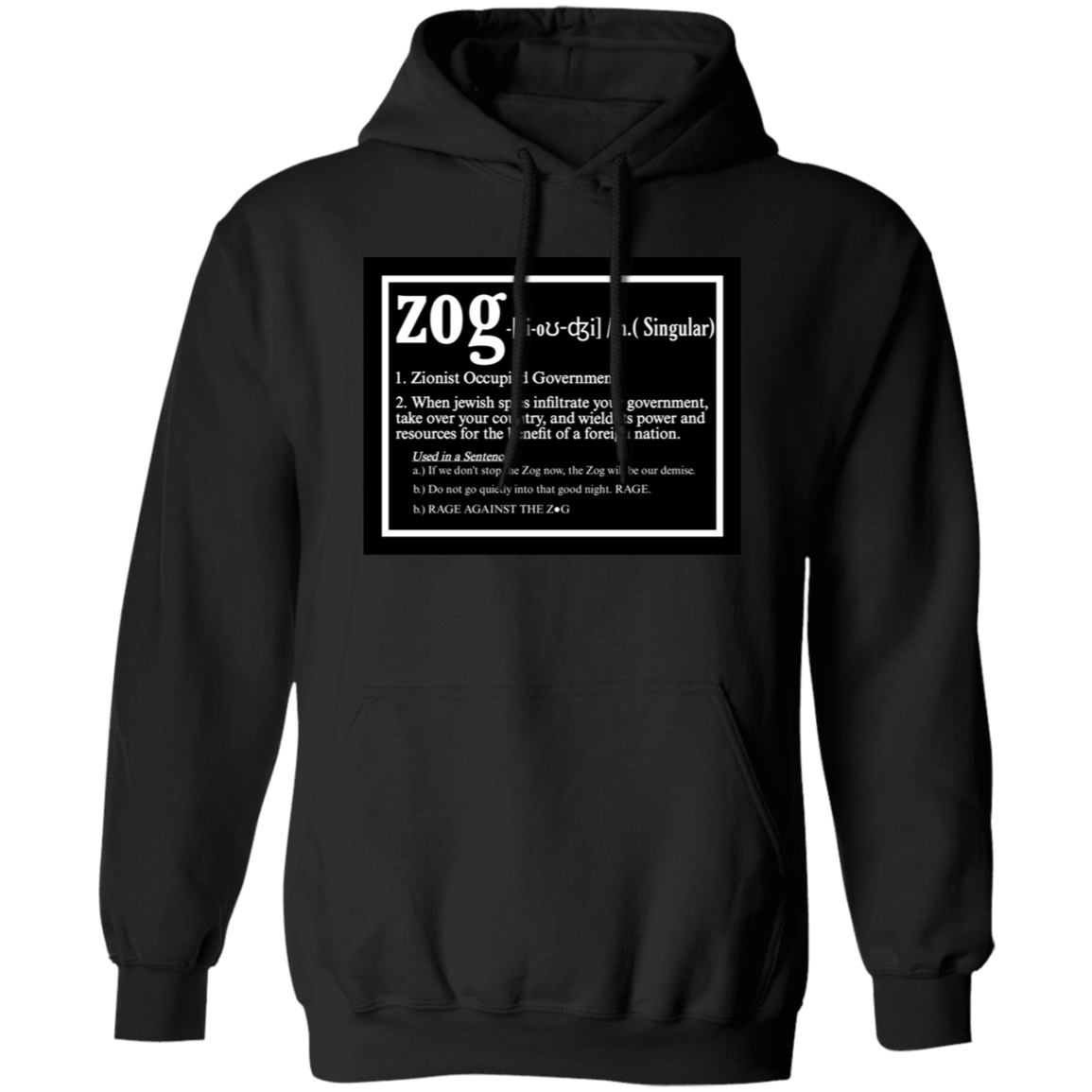 ZOG DEFINED Hoodie - BAD GOYS CLUB