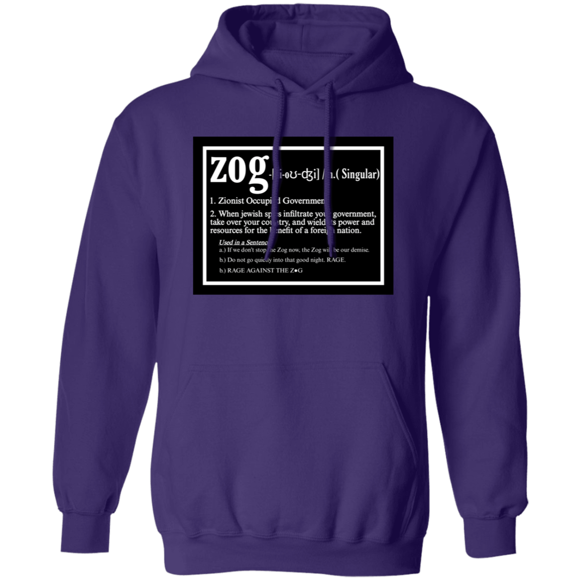 ZOG DEFINED Hoodie - BAD GOYS CLUB