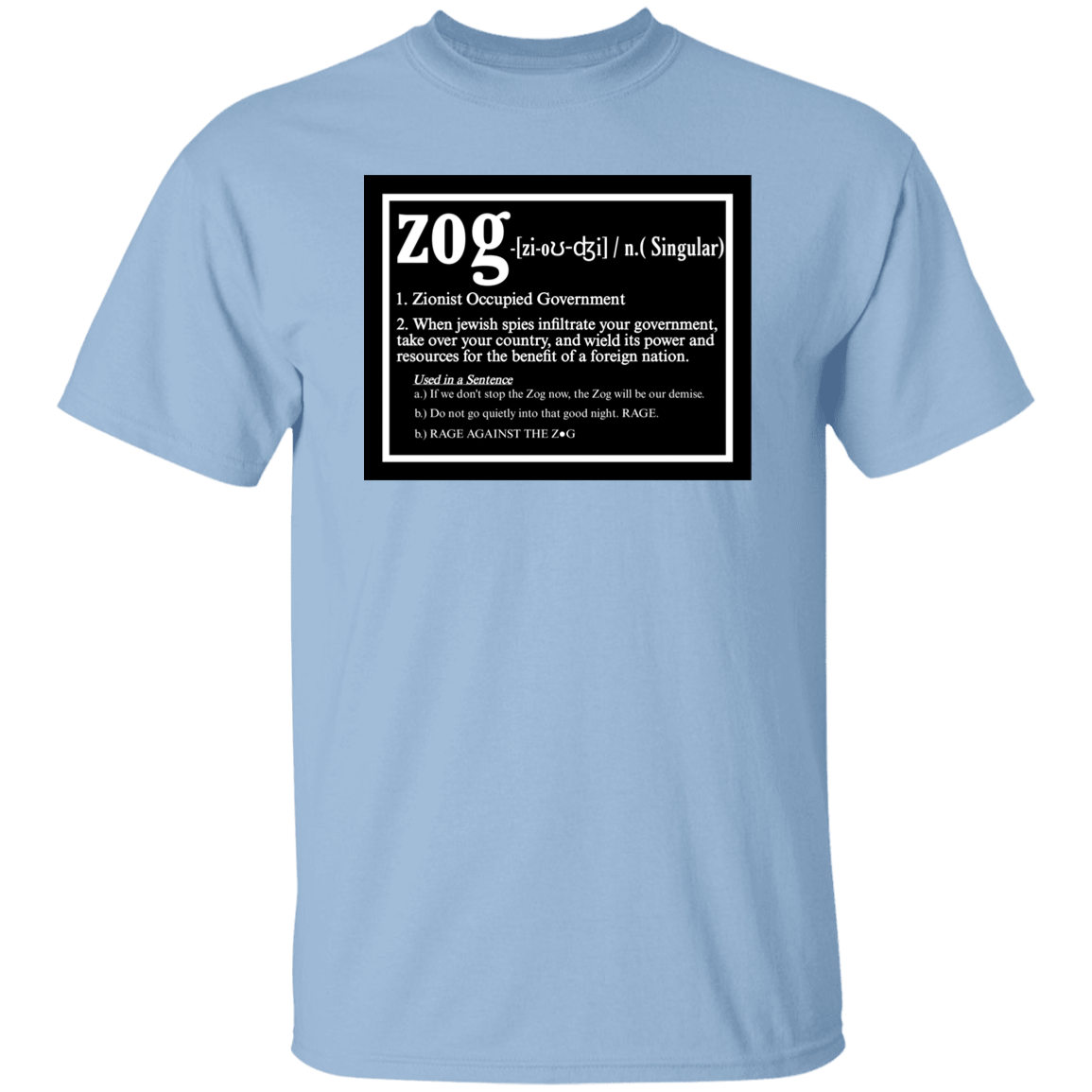 ZOG DEFINED T-Shirt - BAD GOYS CLUB